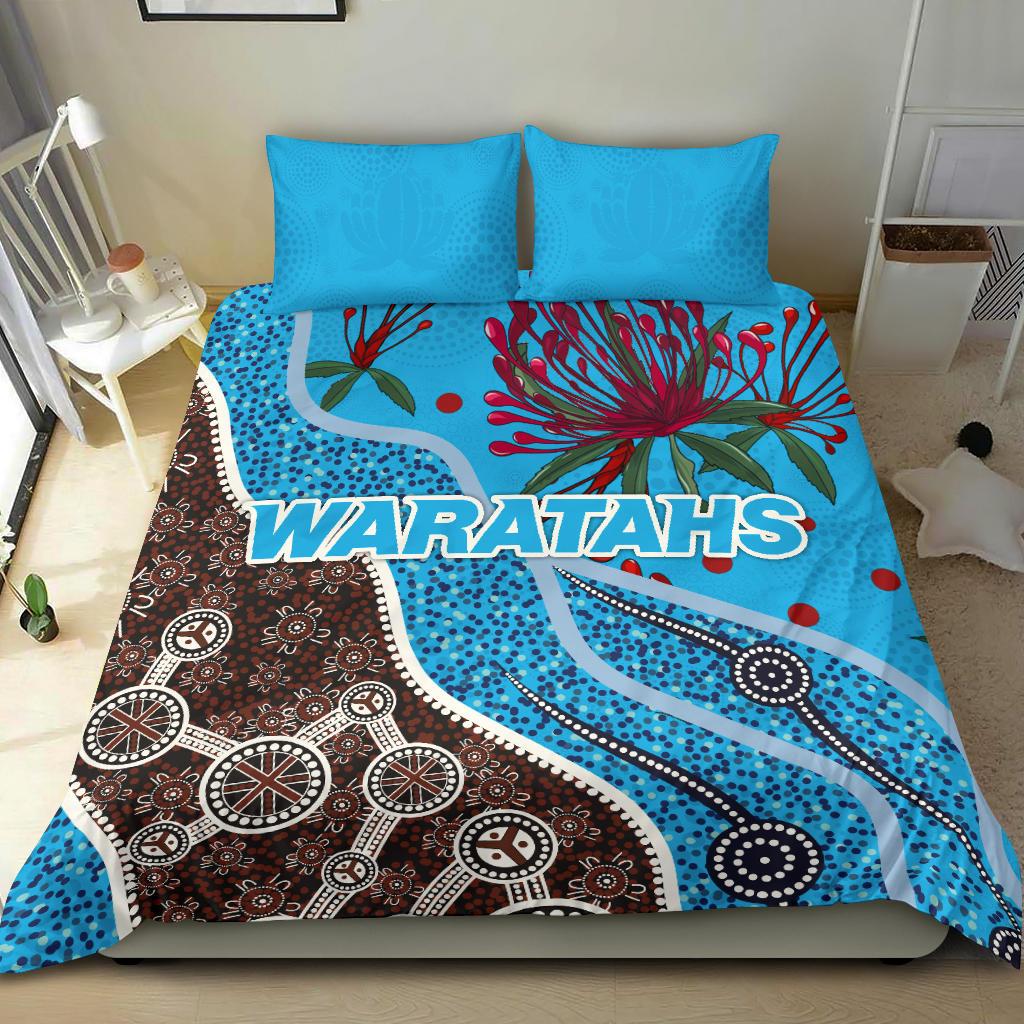 Australia Bedding Set Waratahs - Rugby - Vibe Hoodie Shop