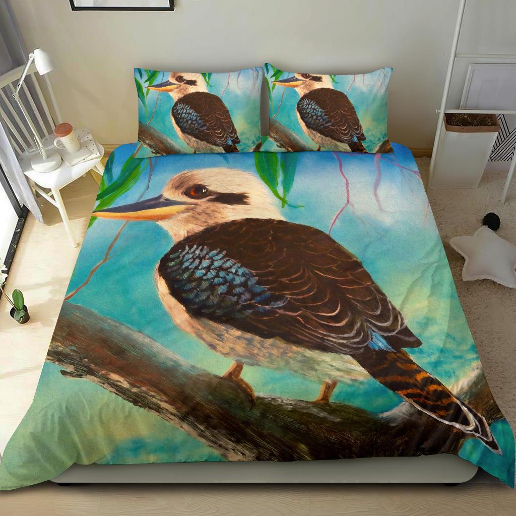 Kookaburra Bedding Set - Australia Kookaburra - Vibe Hoodie Shop