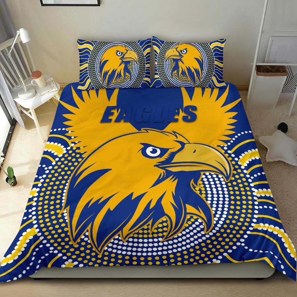 Eagles Bedding Set West Coast Mix Indigenous - Vibe Hoodie Shop