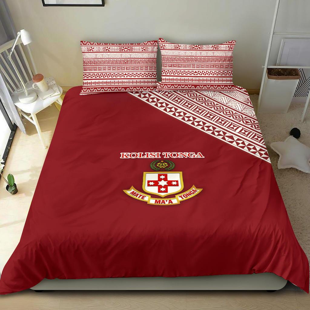 Kolisi Tonga Bedding Set Mate Ma'a Tonga Rugby Original - Vibe Hoodie Shop