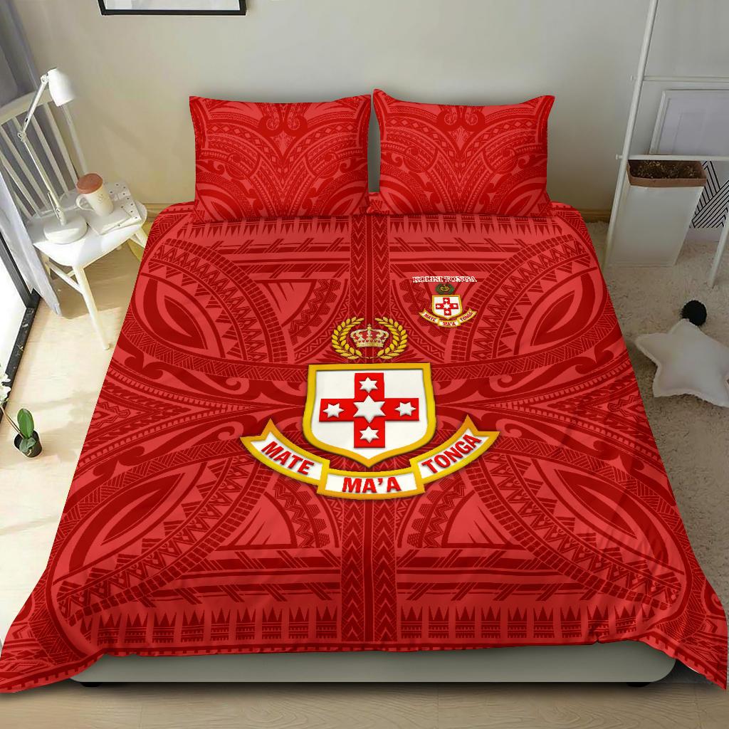 Kolisi Tonga Bedding Set Mate Ma'a Tonga Rugby Ashburton Old Boys - Vibe Hoodie Shop