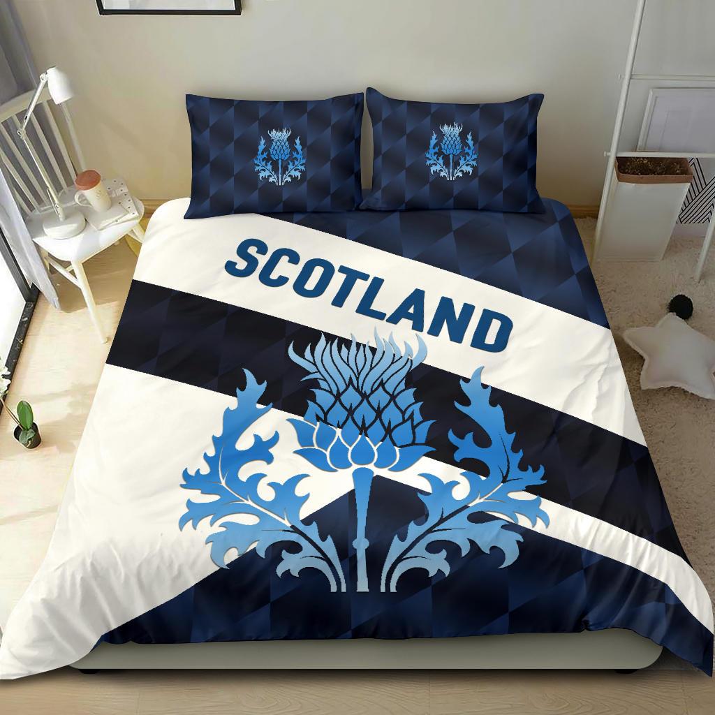 Scotland Rugby Bedding Set Sporty Style - Vibe Hoodie Shop