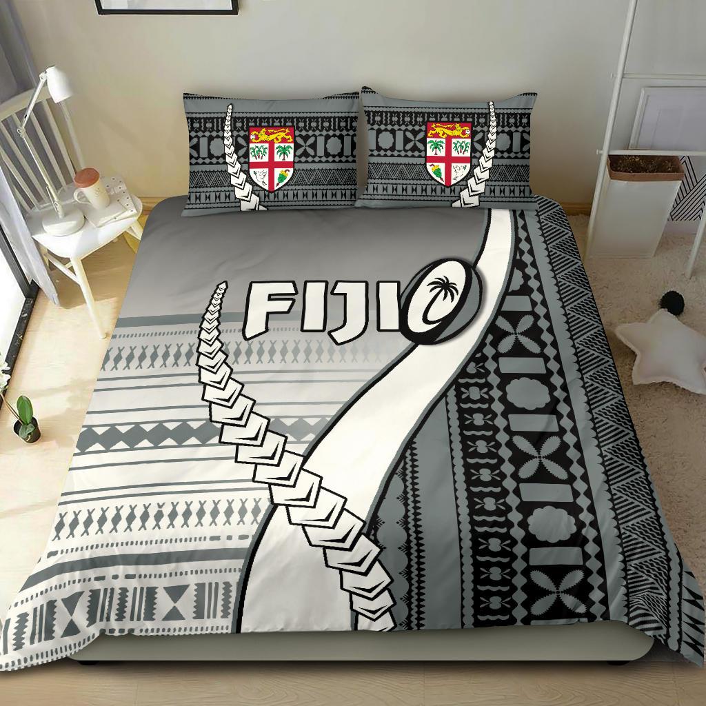 Fiji Rugby Bedding Set Confident Polynesian - Vibe Hoodie Shop