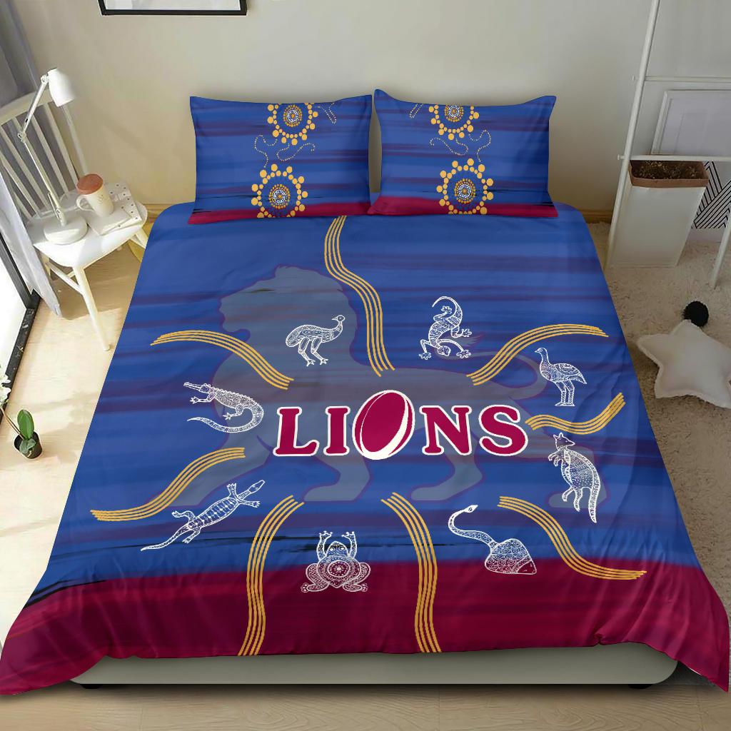 Brisbane Bedding Set Proud Lions Simple - Vibe Hoodie Shop