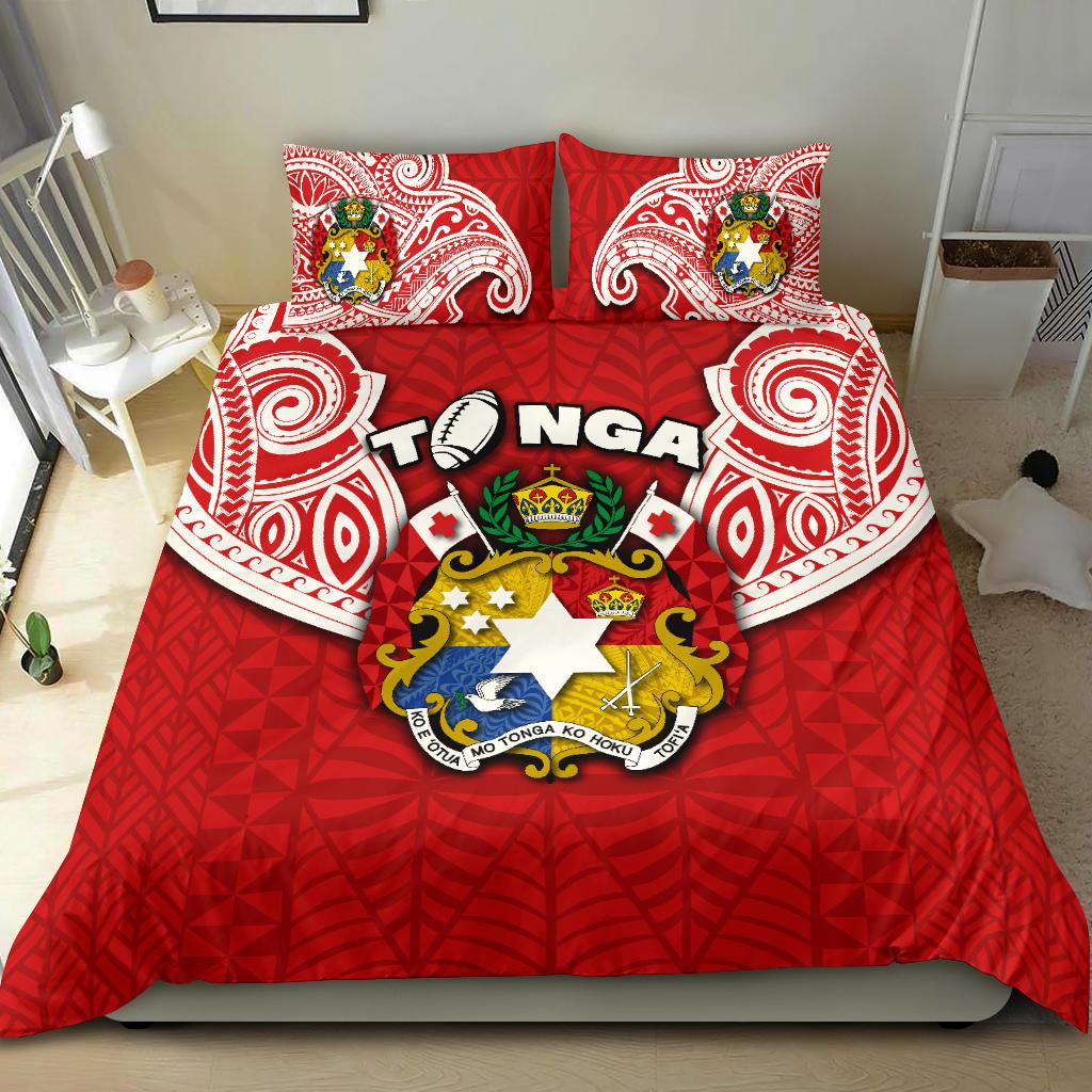 Tonga Rugby Bedding Sets Royal Style - Vibe Hoodie Shop