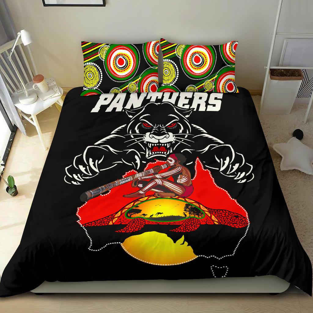 Panthers Bedding Set Special Map - Vibe Hoodie Shop