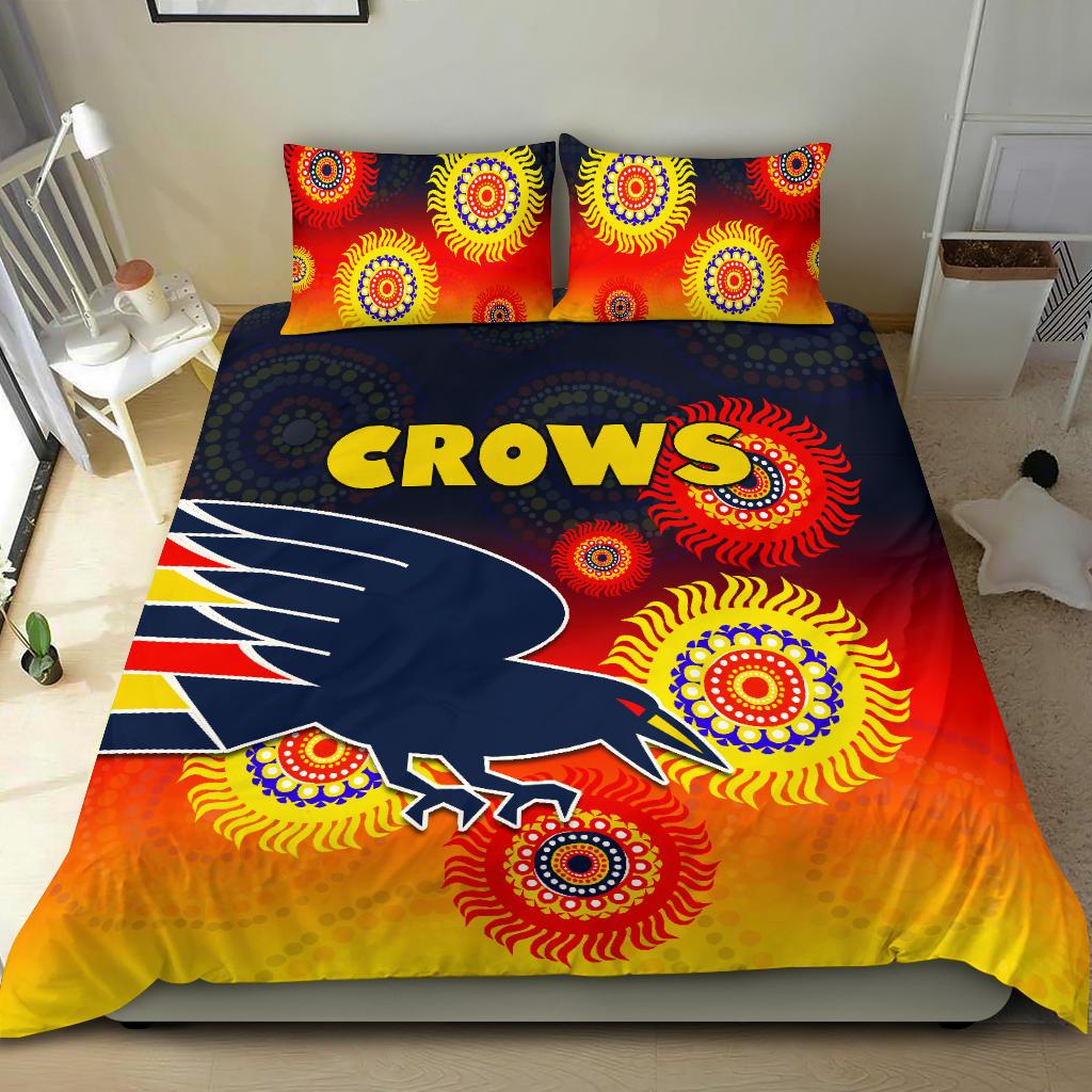 Adelaide Crows Special Style Bedding Set - Vibe Hoodie Shop