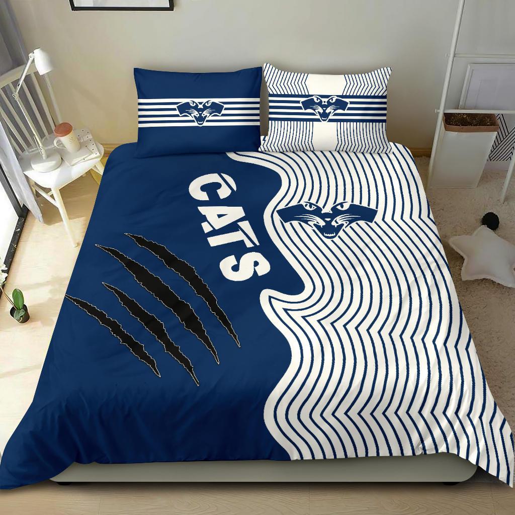 Geelong Bedding Set Cats Indigenous - Vibe Hoodie Shop