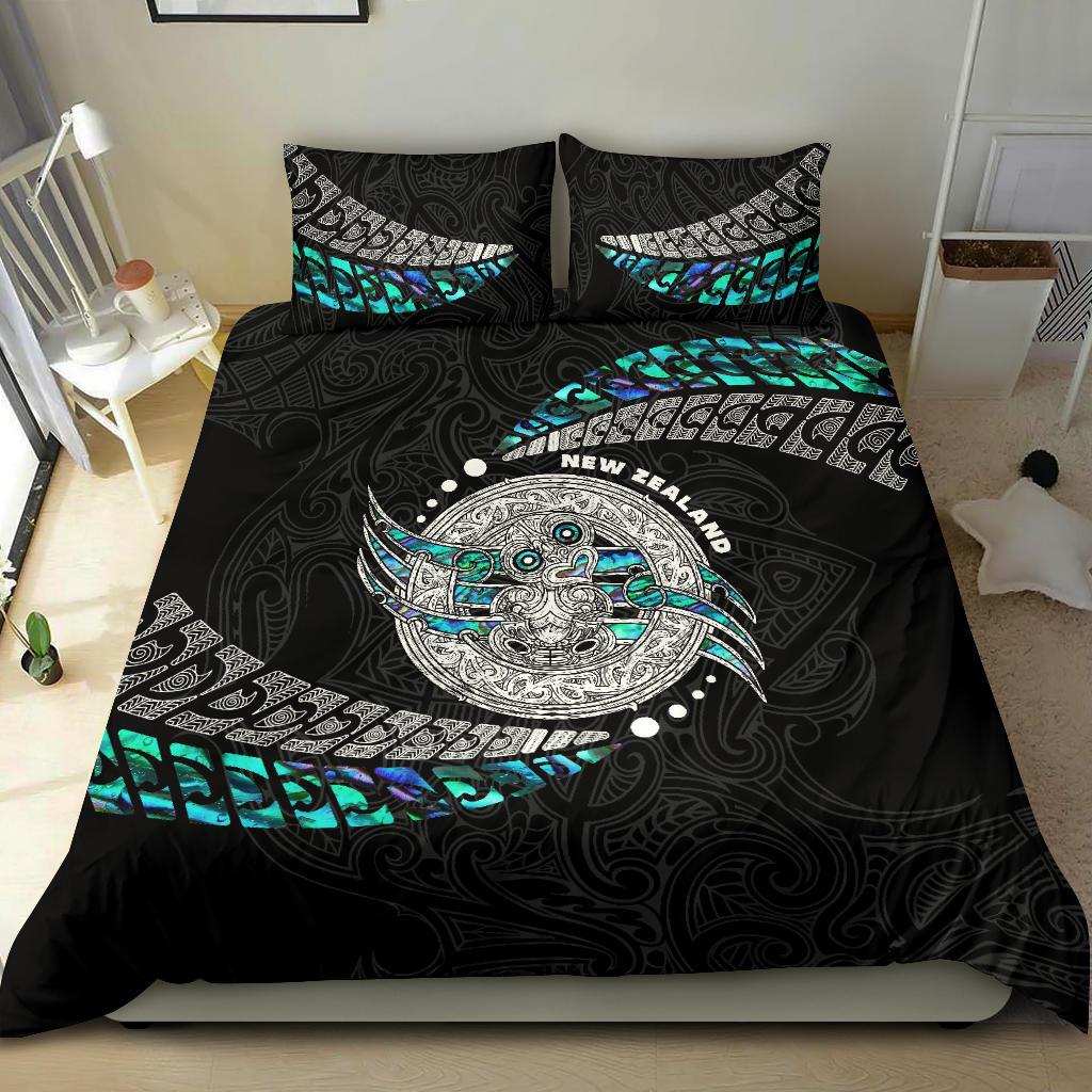 Maori New Zealand Bedding Set Hei Tiki Sport Style - Vibe Hoodie Shop