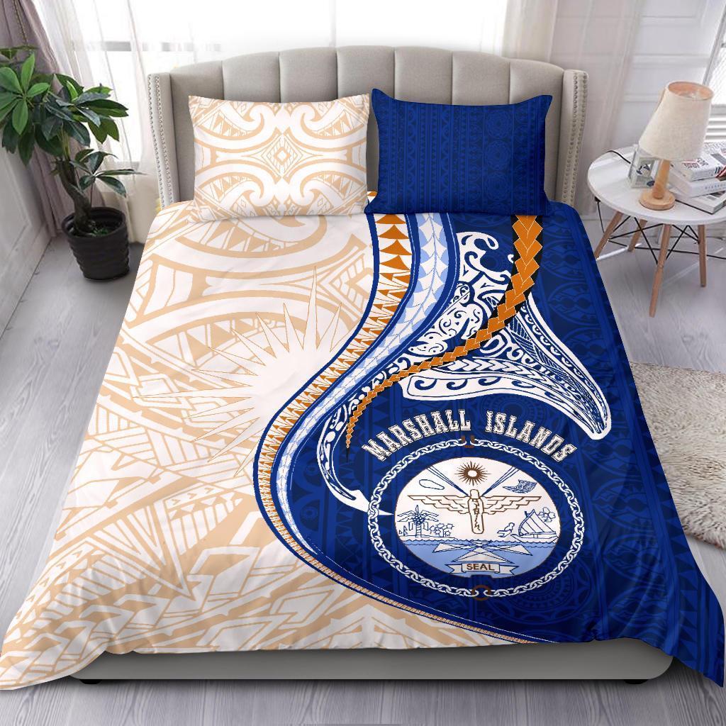 Marshall Islands Bedding Set Kanaloa Tatau Gen MH - Vibe Hoodie Shop