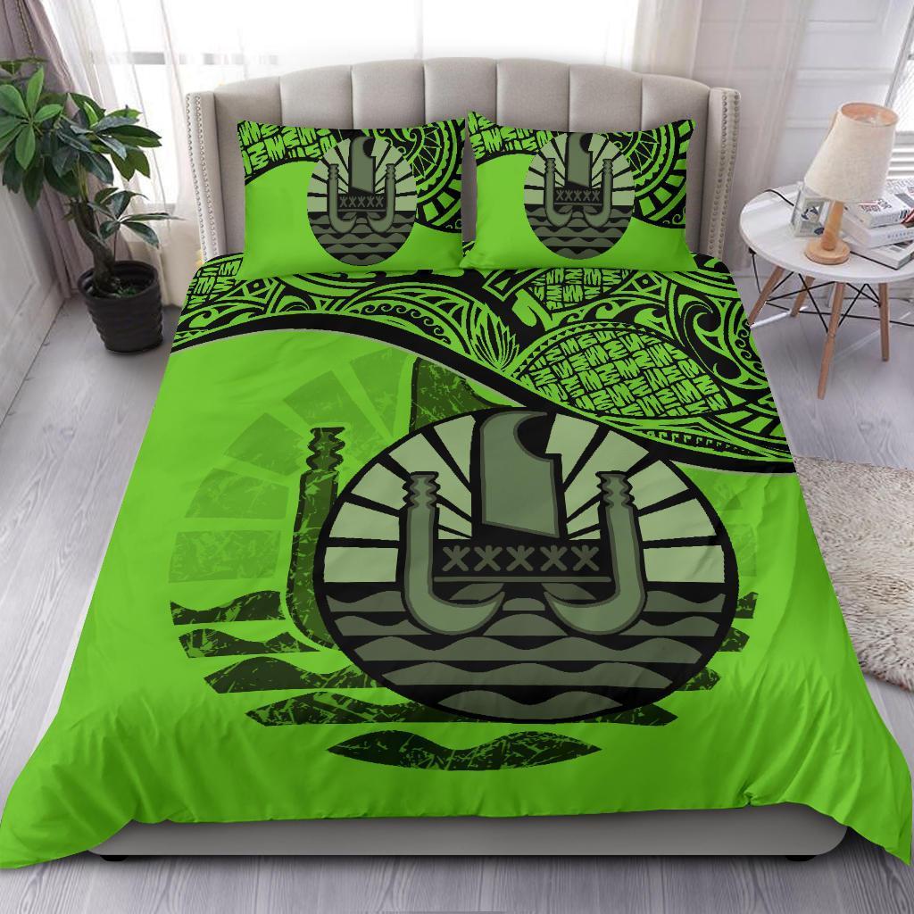 Tahiti Bedding Set Green - Vibe Hoodie Shop