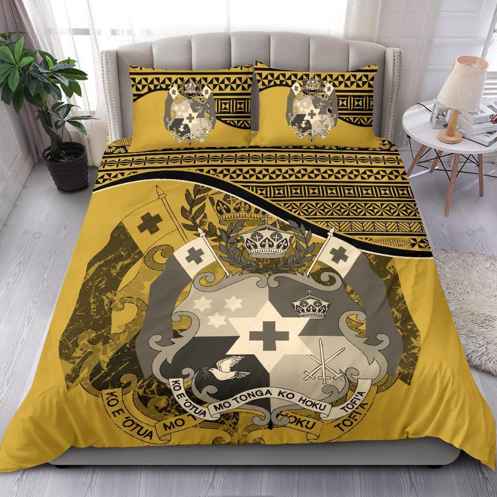 Tonga Bedding Set Yellow - Vibe Hoodie Shop