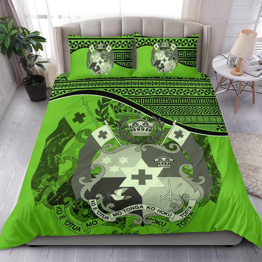 Tonga Bedding Set Green - Vibe Hoodie Shop