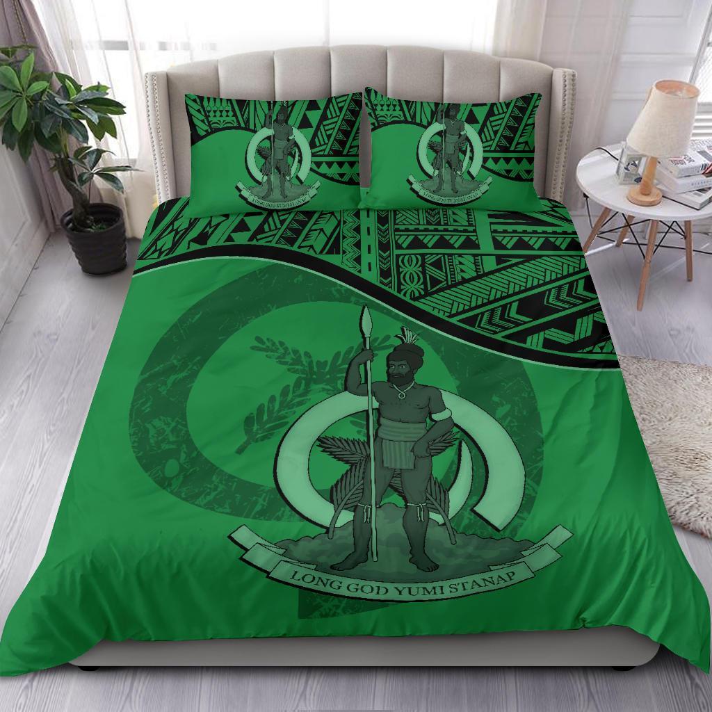 Vanuatu Bedding Set Green - Vibe Hoodie Shop