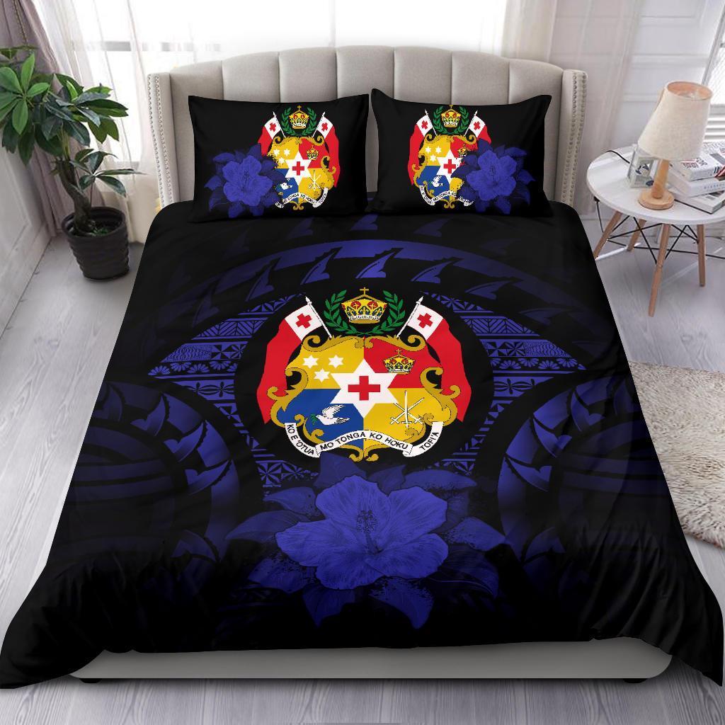 Tonga Bedding Set Dark Blue - Vibe Hoodie Shop