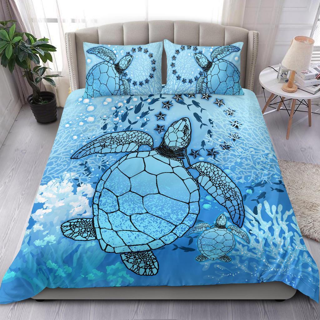 Cook Islands Bedding Set - Ocean Life - Vibe Hoodie Shop