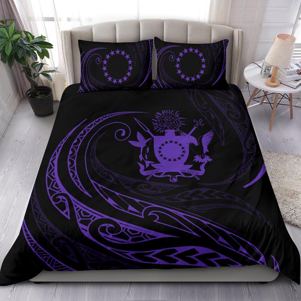 Cook Islands Bedding Set - Purple - Frida Style - Vibe Hoodie Shop