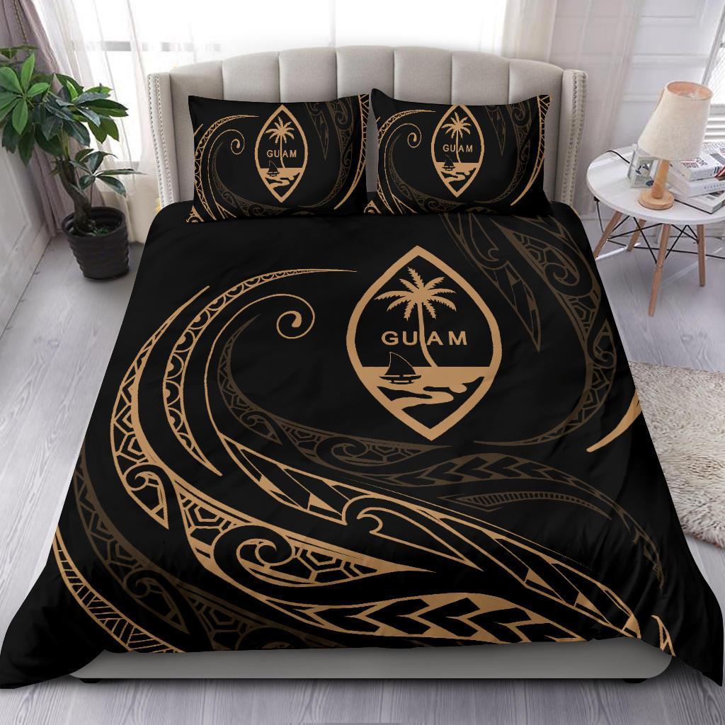 Guam Bedding Set - Gold - Frida Style - Vibe Hoodie Shop