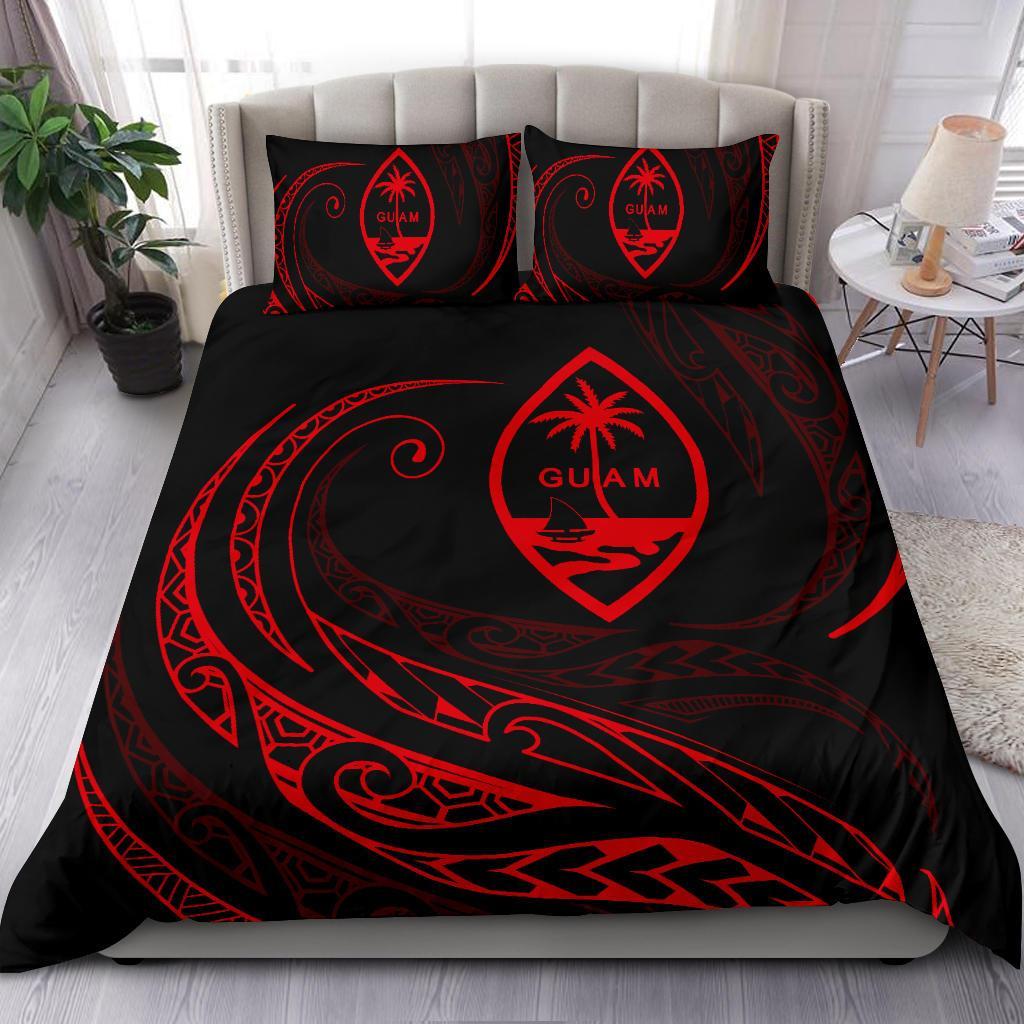 Guam Bedding Set - Red - Frida Style - Vibe Hoodie Shop