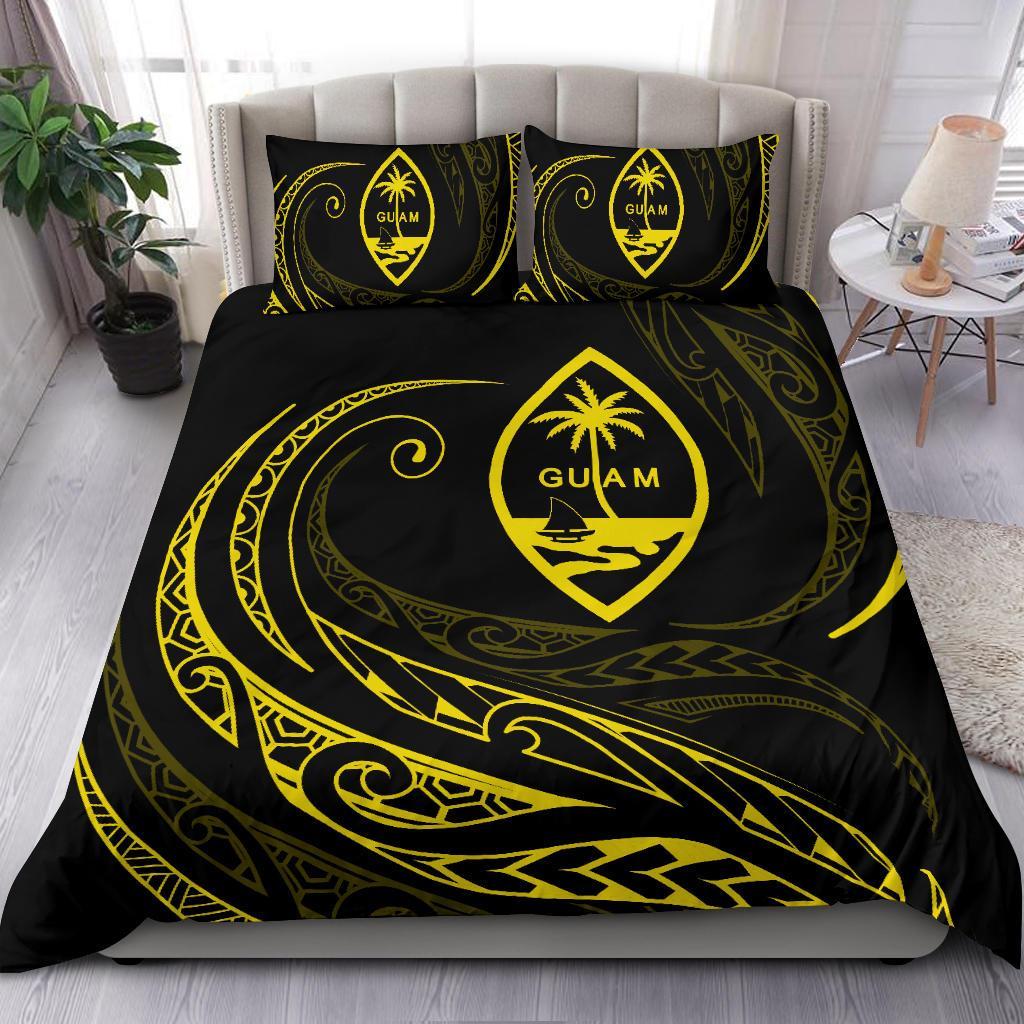 Guam Bedding Set - Yellow - Frida Style - Vibe Hoodie Shop