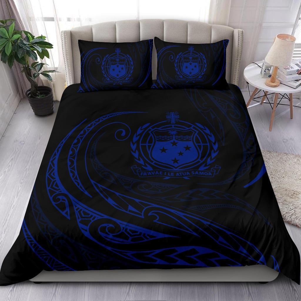 Samoa Bedding Set - Blue - Frida Style - Vibe Hoodie Shop