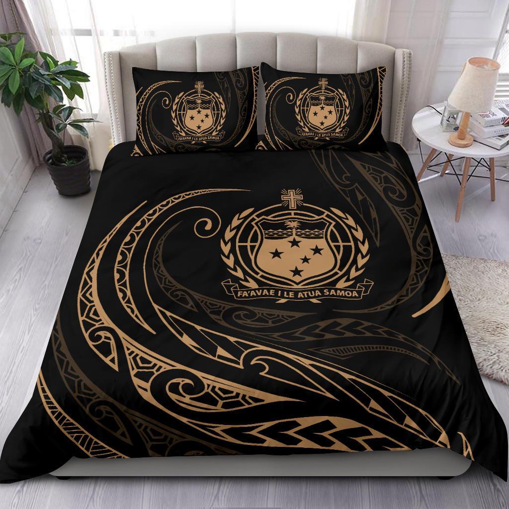 Samoa Bedding Set - Gold - Frida Style - Vibe Hoodie Shop