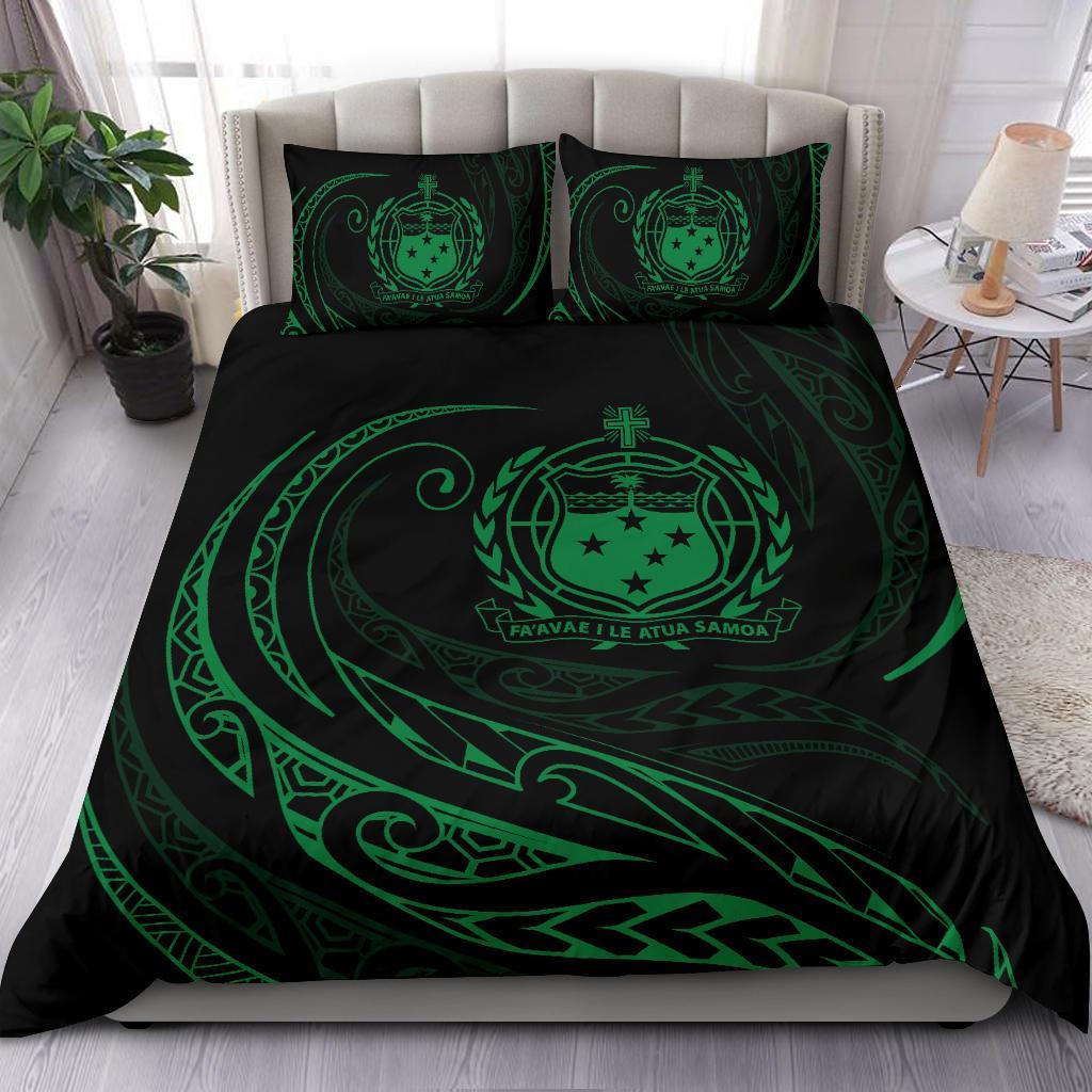 Samoa Bedding Set - Green - Frida Style - Vibe Hoodie Shop