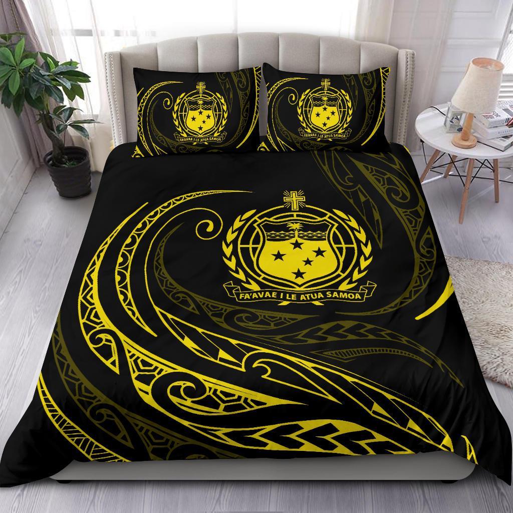 Samoa Bedding Set - Yellow - Frida Style - Vibe Hoodie Shop