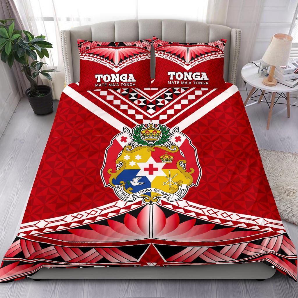 Mate Ma'A Tonga Pattern Bedding Set - Vibe Hoodie Shop