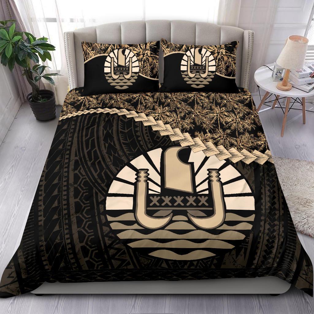 Tahiti Bedding Set Golden Coconut - Vibe Hoodie Shop