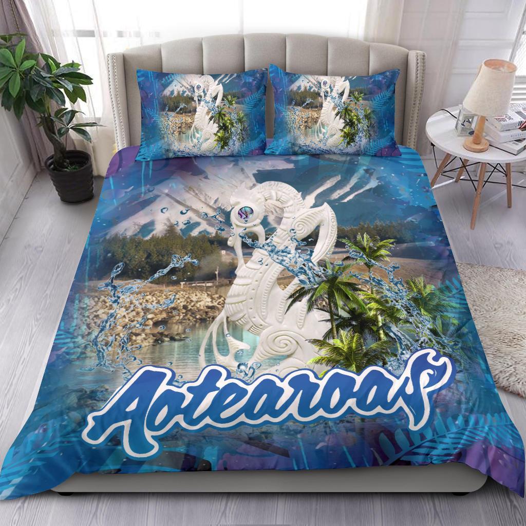 Manaia Kiwiana Aotearoa Bedding Set - Vibe Hoodie Shop