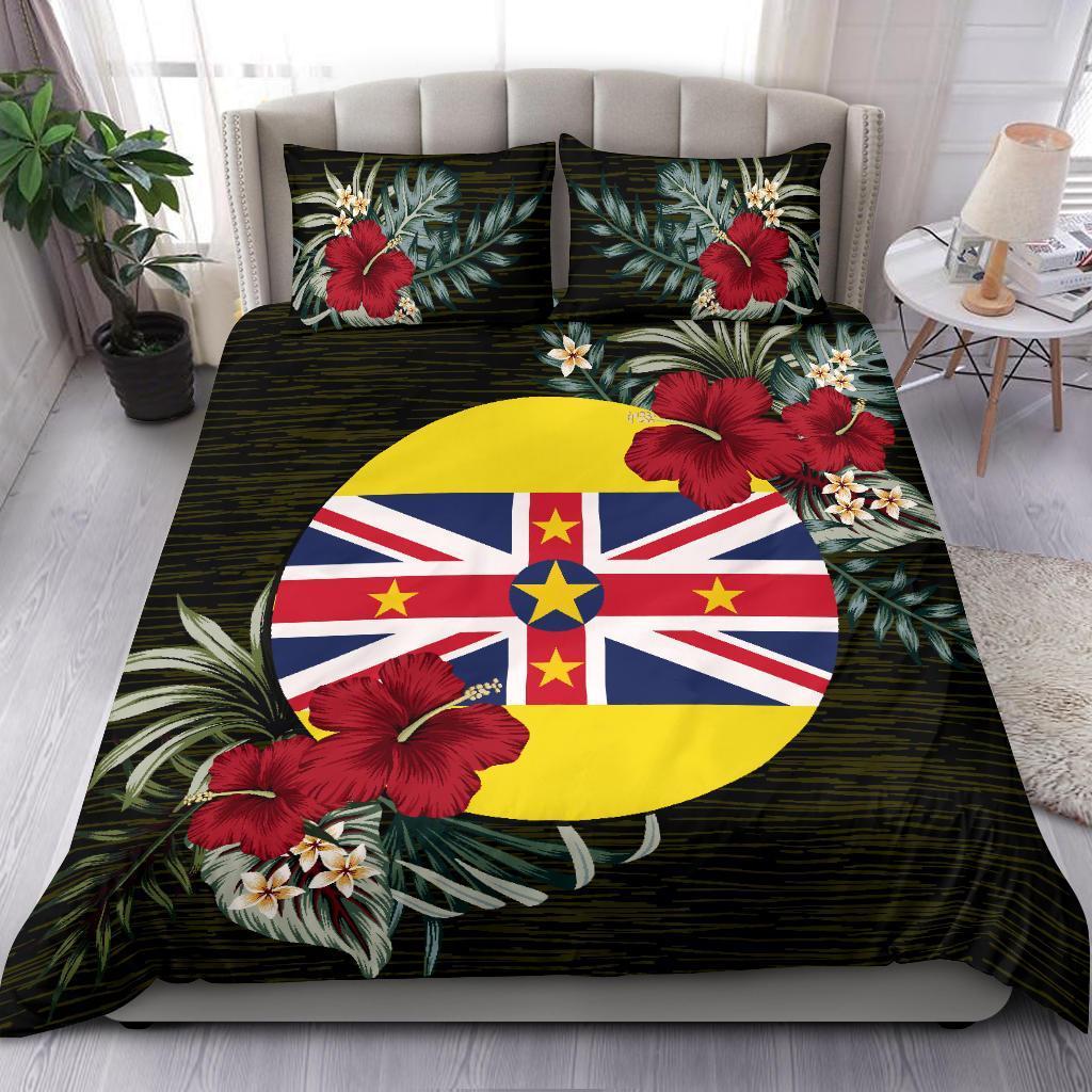 Niue Bedding Set - Special Hibiscus - Vibe Hoodie Shop