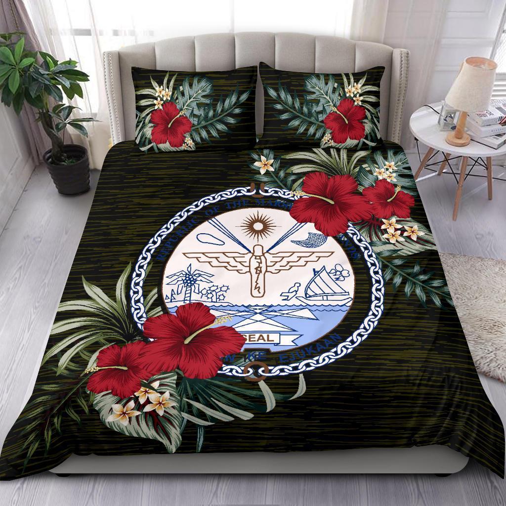 Marshall Islands Bedding Set - Special Hibiscus - Vibe Hoodie Shop