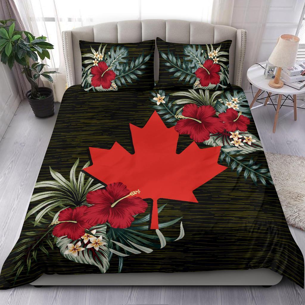 Canada Bedding Set - Special Hibiscus - Vibe Hoodie Shop