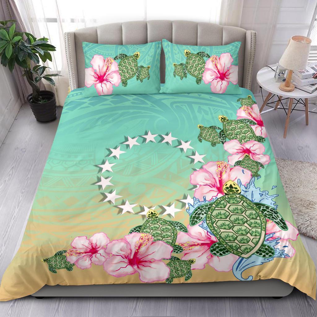 Cook Islands Bedding Set Turtle - Vibe Hoodie Shop