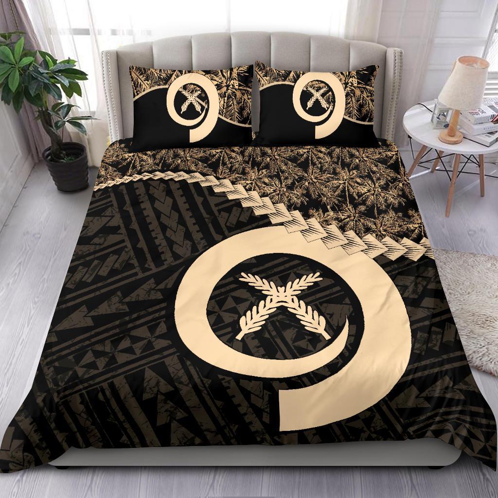 Vanuatu Bedding Set Golden Coconut - Vibe Hoodie Shop