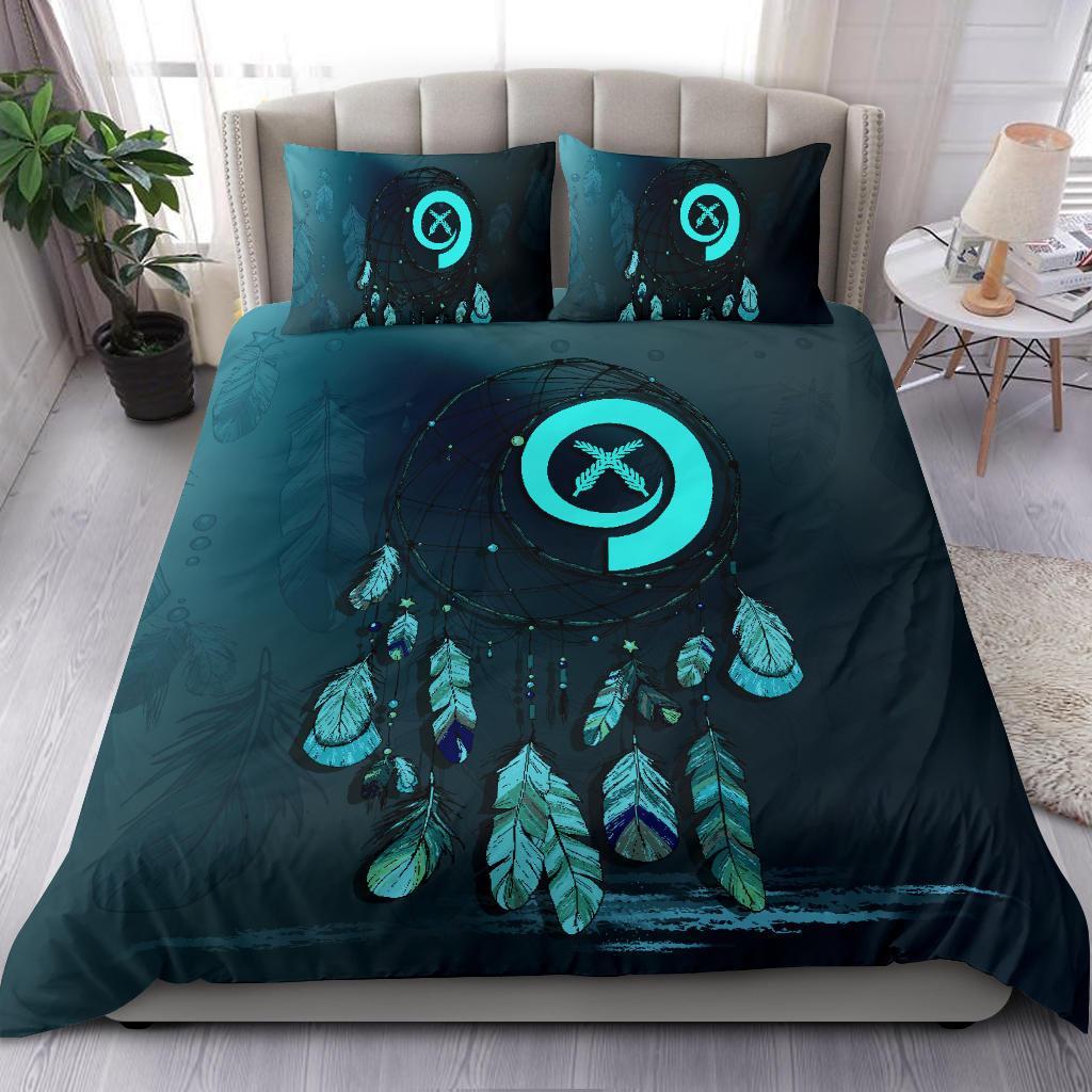 Vanuatu Bedding Set Dreamcatcher Blue - Vibe Hoodie Shop