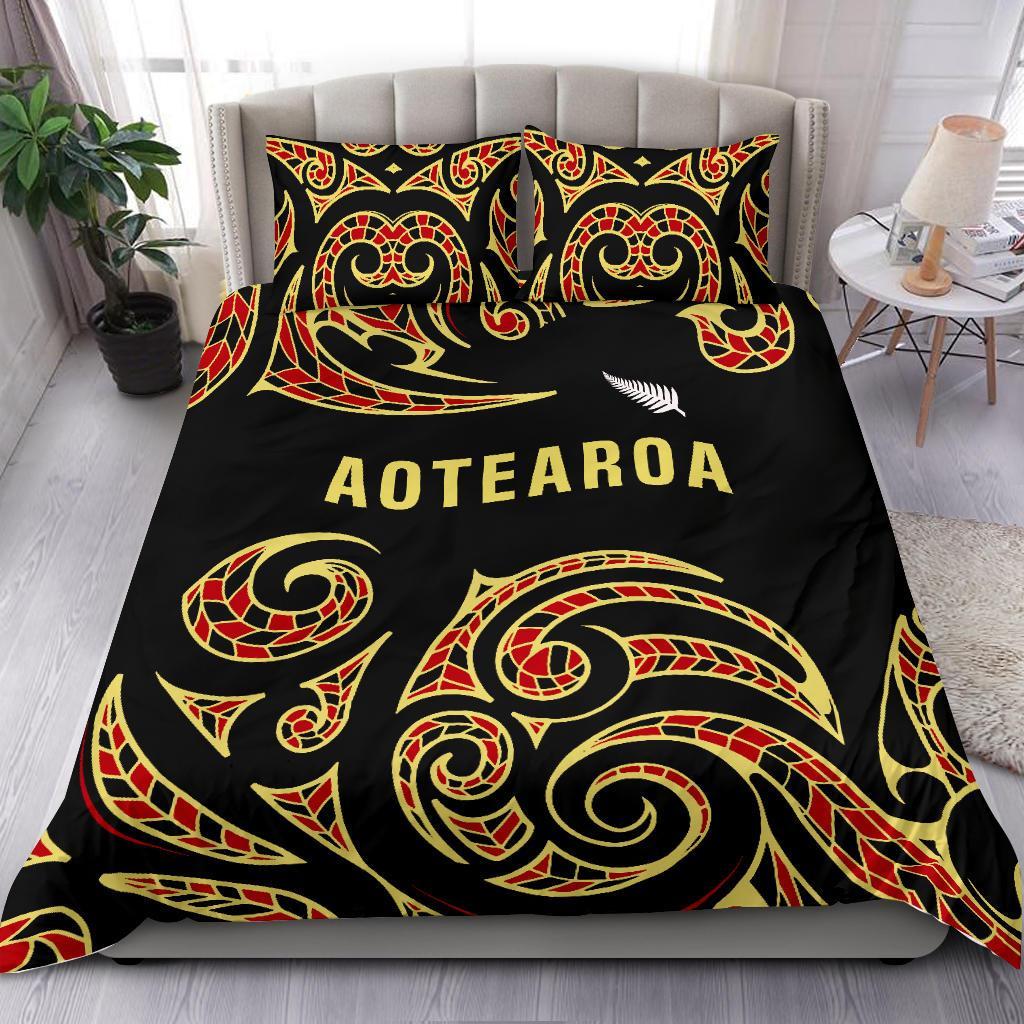 Aotearoa Bedding Set Maori - Vibe Hoodie Shop