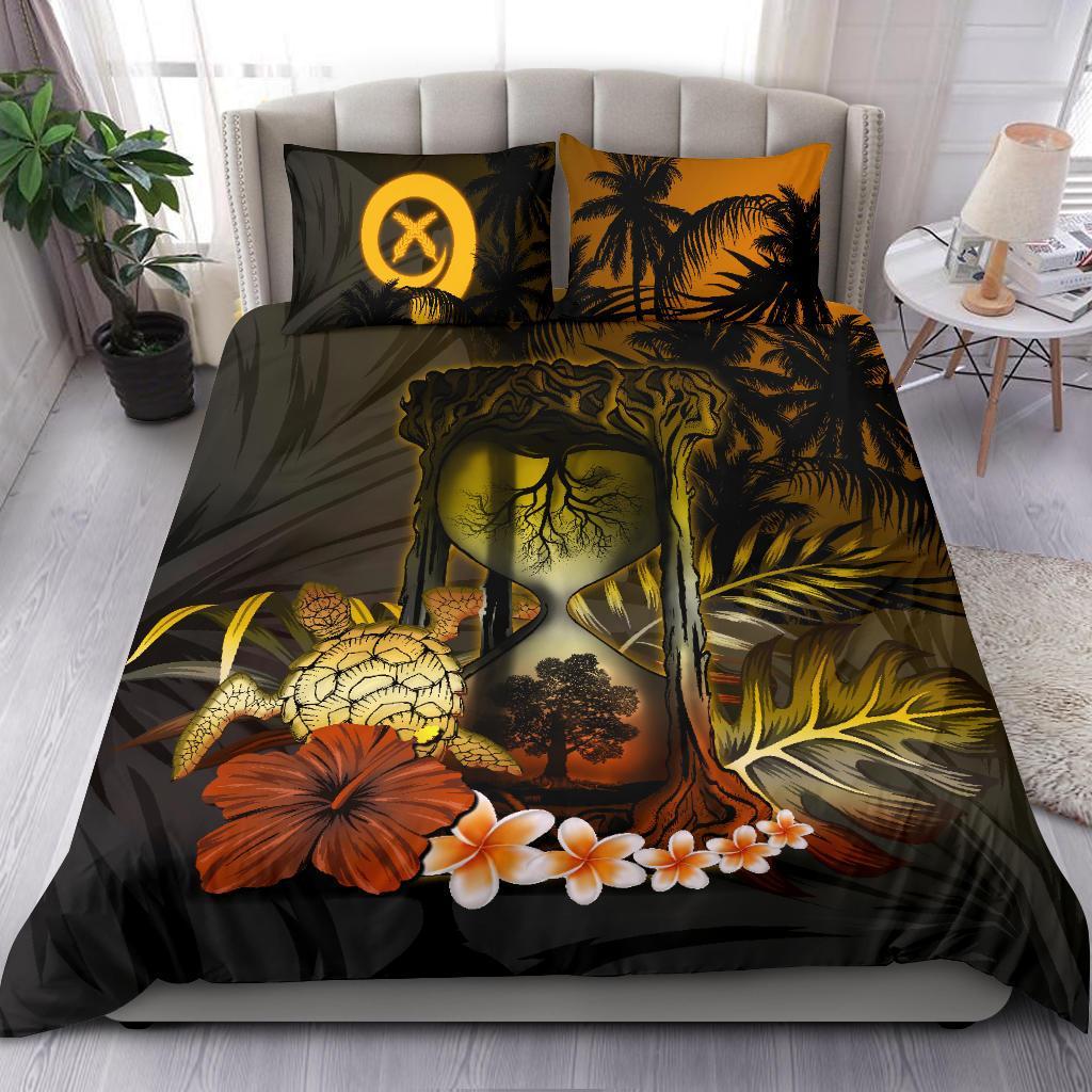 Vanuatu Bedding Set - Tree Of Life Hourglass - Vibe Hoodie Shop