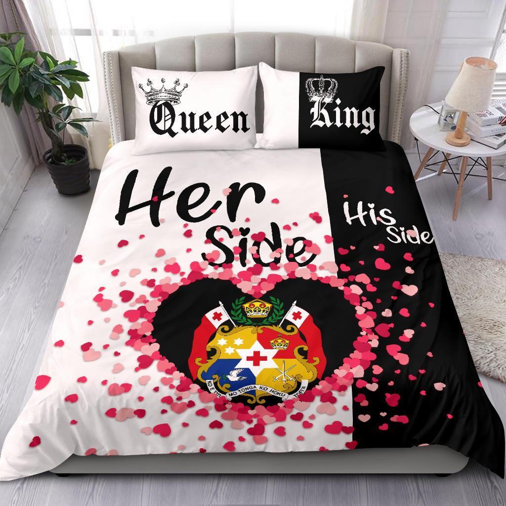 Tonga Bedding Set Couple King/Queen Her Side/His Side - Vibe Hoodie Shop