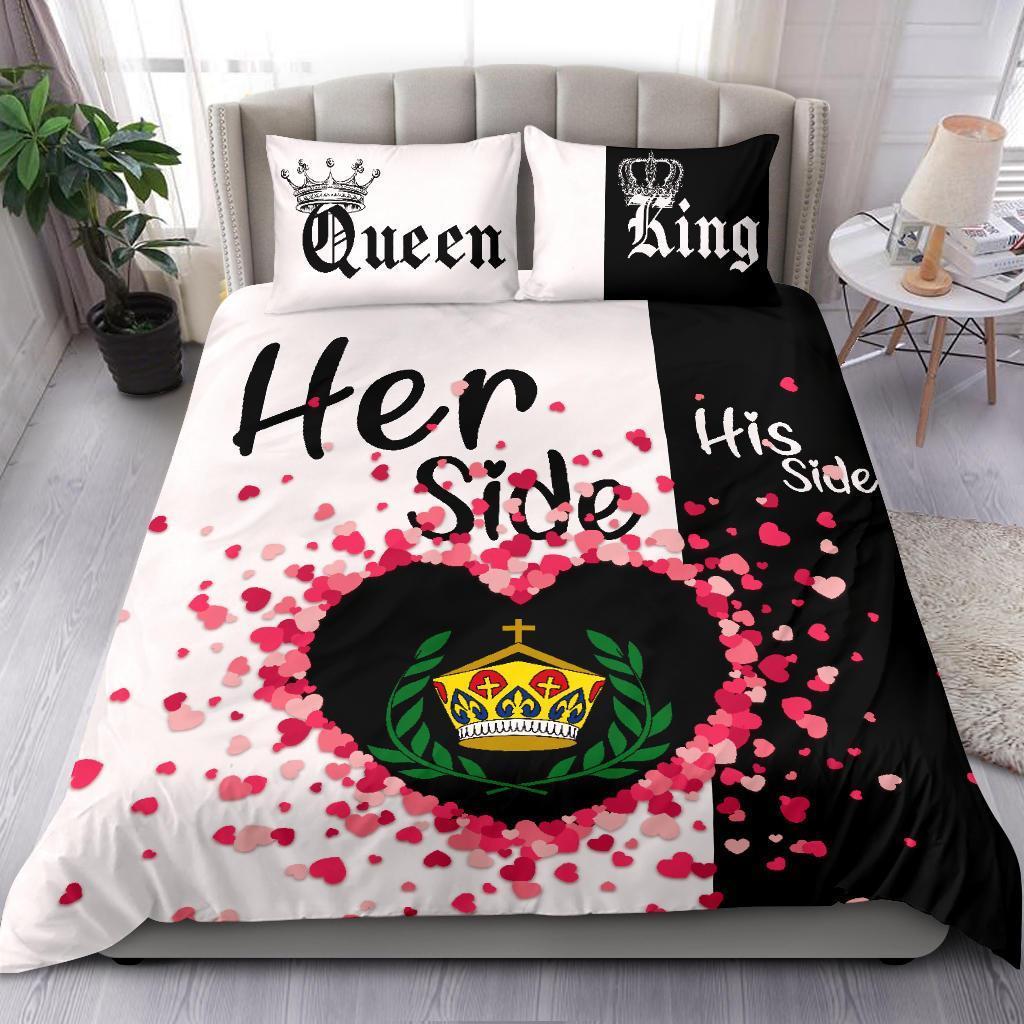 Tonga Bedding Set Couple King/Queen Her Side/His Side - Vibe Hoodie Shop