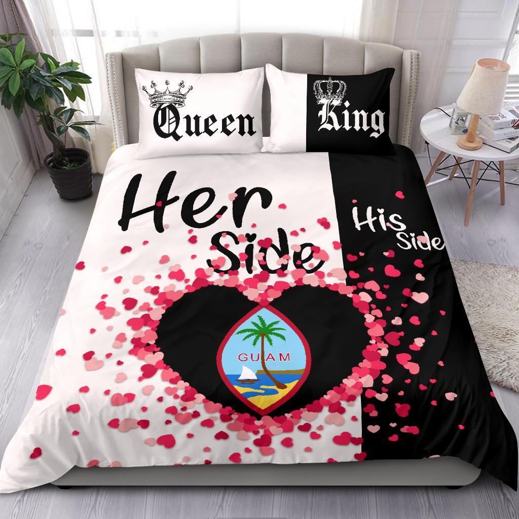 Guam Bedding Set Couple King/Queen Her Side/His Side - Vibe Hoodie Shop