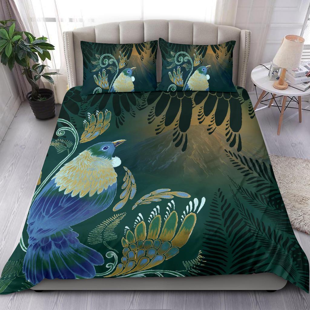 New Zealand Bedding Set, Tui Till Dawn Duvet Cover - Vibe Hoodie Shop