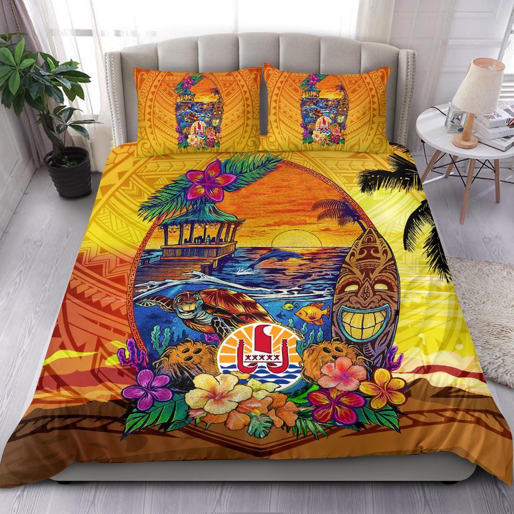 Tahiti Bedding Set Natural Beach - Vibe Hoodie Shop