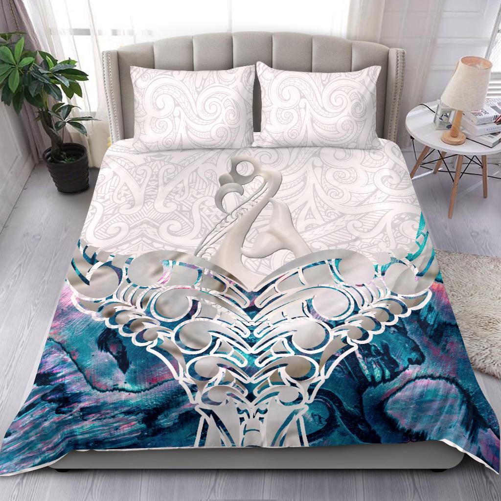 Whale Tail Manaia New Zealand Bedding Set - Vibe Hoodie Shop