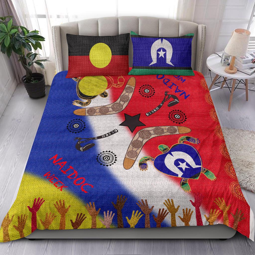 Aboriginal Bedding Set - Australia NAIDOC Week 2020 - Vibe Hoodie Shop