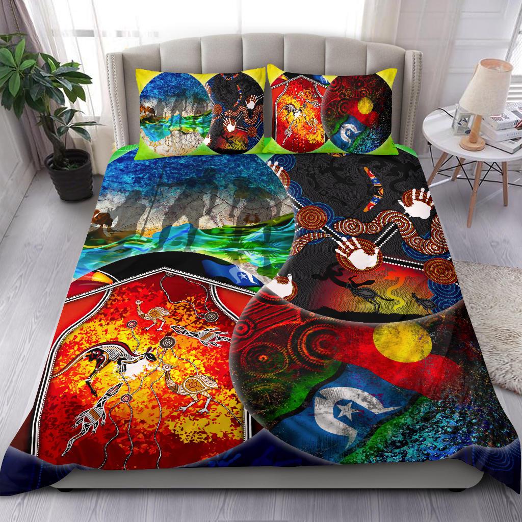 Bedding Set - Aboriginal Mix Ver02 - Vibe Hoodie Shop