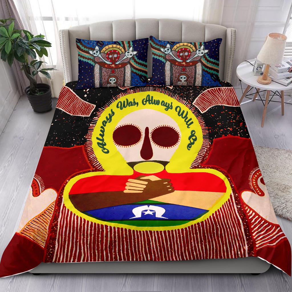 Aboriginal and Torres Strait Islanders Bedding Set - NAIDOC Week 2022 Style - Vibe Hoodie Shop