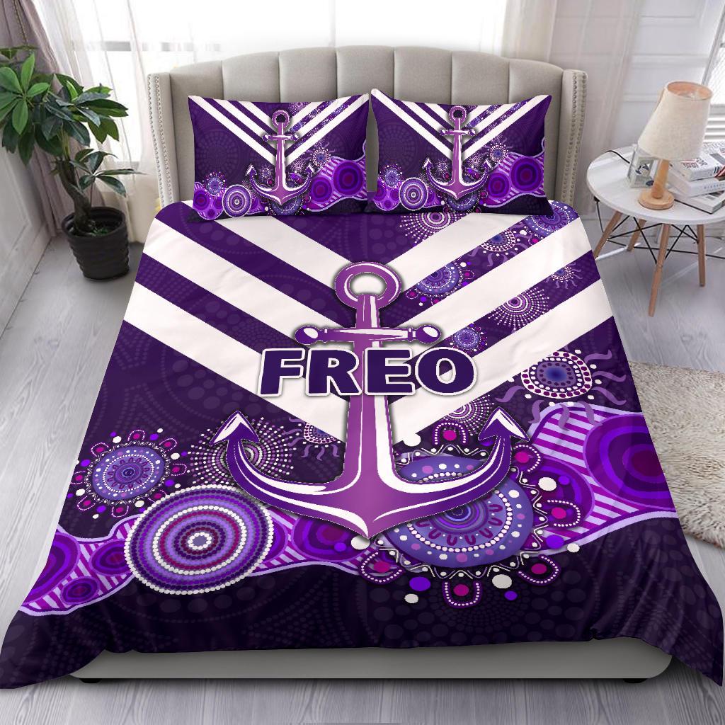 Fremantle Bedding Set Dockers Indigenous Freo - Vibe Hoodie Shop