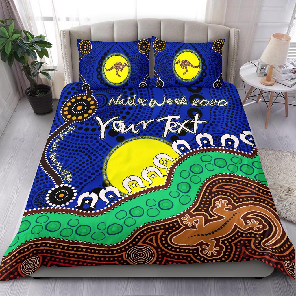 (Custom) Bedding Sets - Aboriginal NAIDOC Week Style - Vibe Hoodie Shop